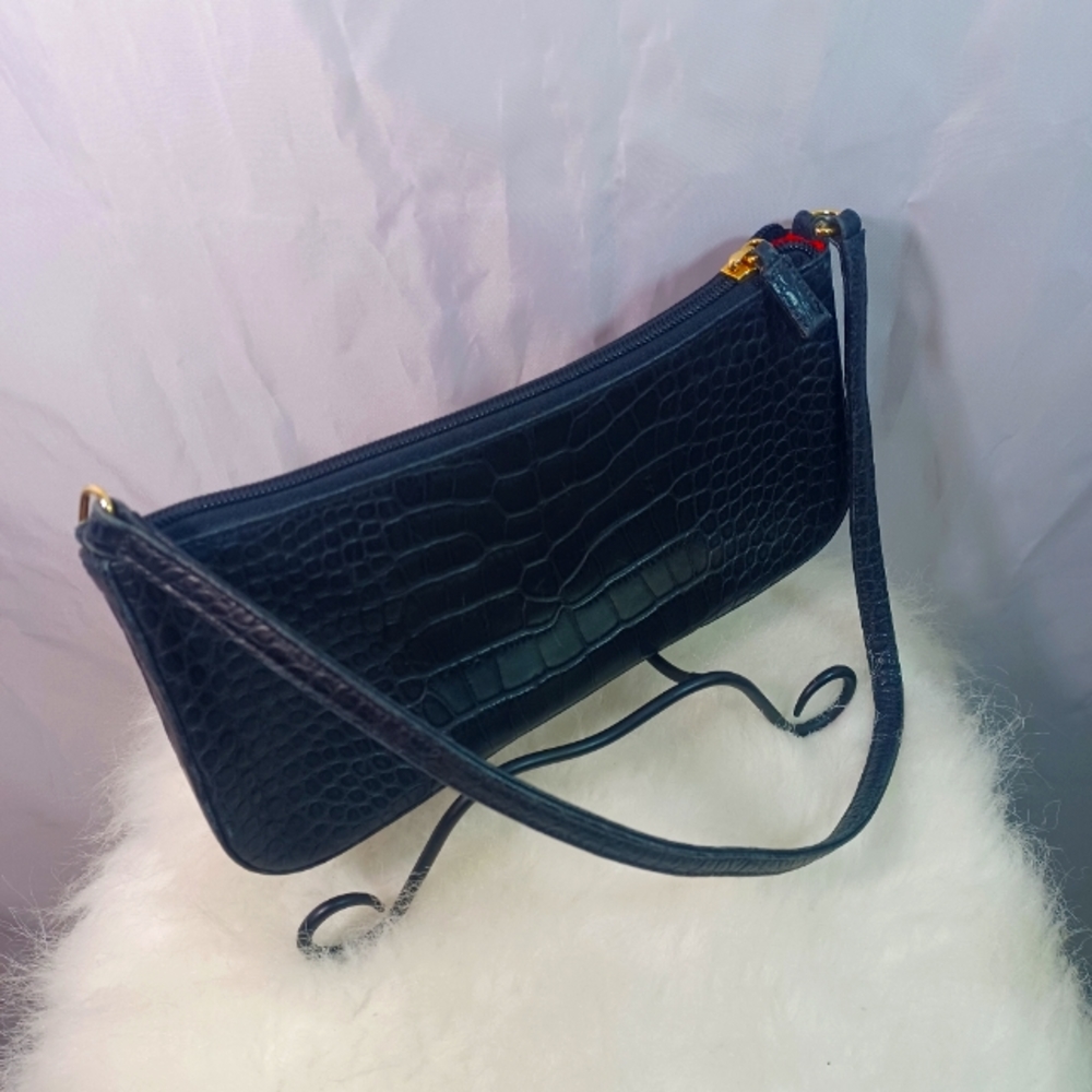 NEIMAN MARCUS, Small Shoulder Bag, Black - Picture 5 of 12